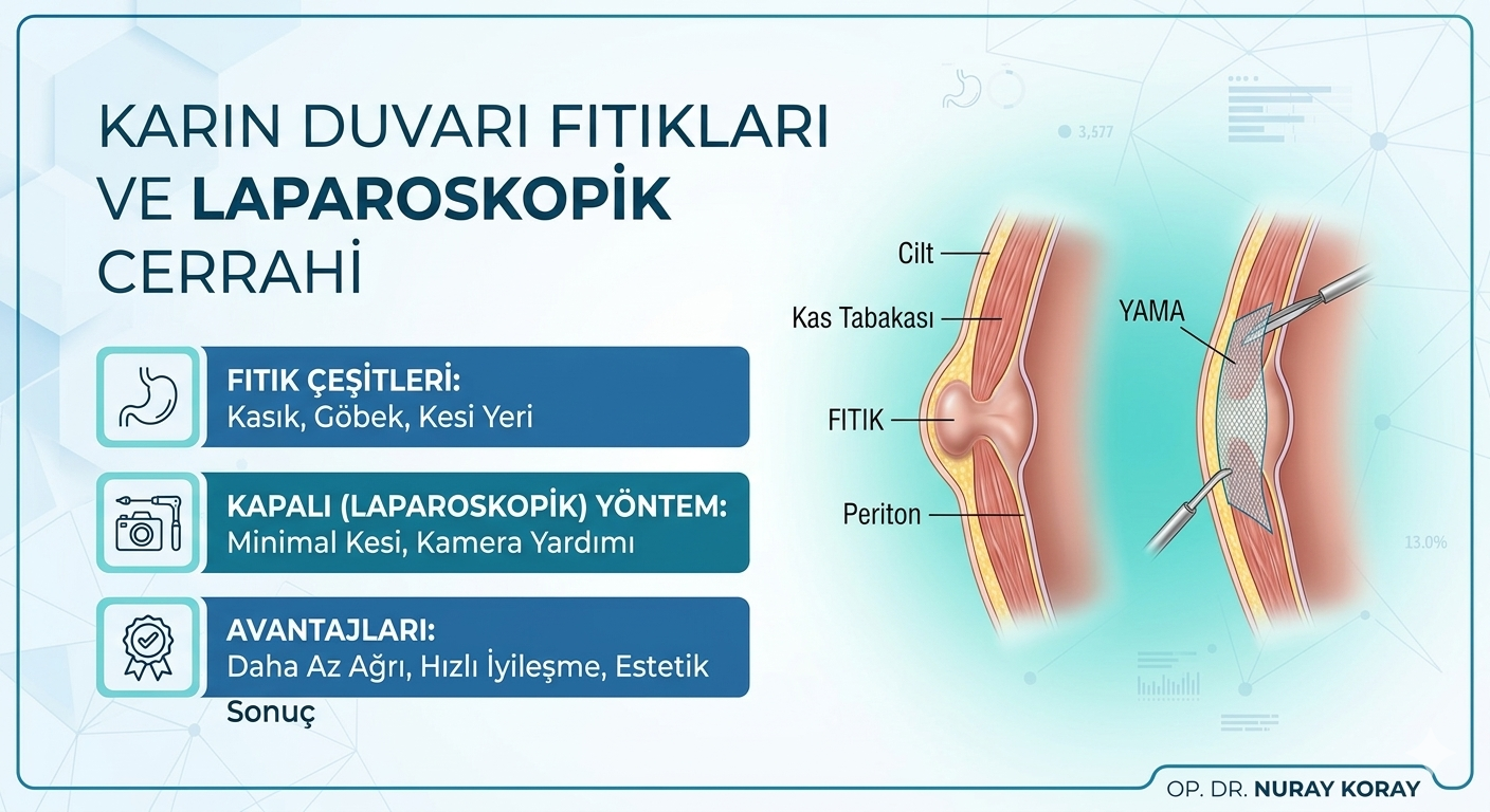 Karın Duvarı Fıtıkları Laparoskopik Cerrahi
